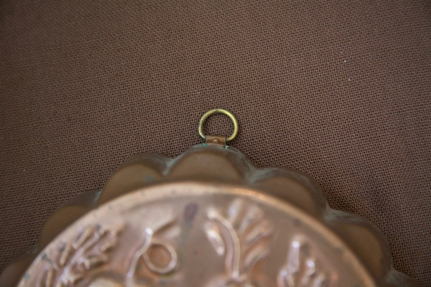 Vintage Copper Mold - Fruit Medley