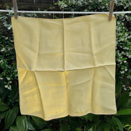 Butter Yellow Napkin Set
