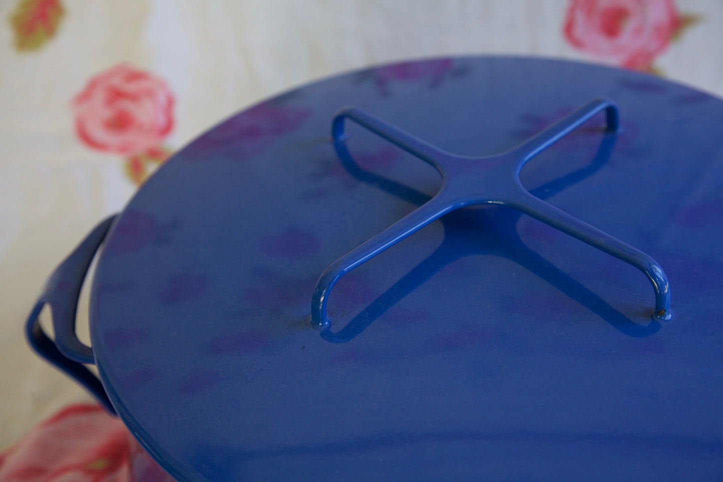 Blue Kobenstyle- 6qt. Casserole Pot- 1965