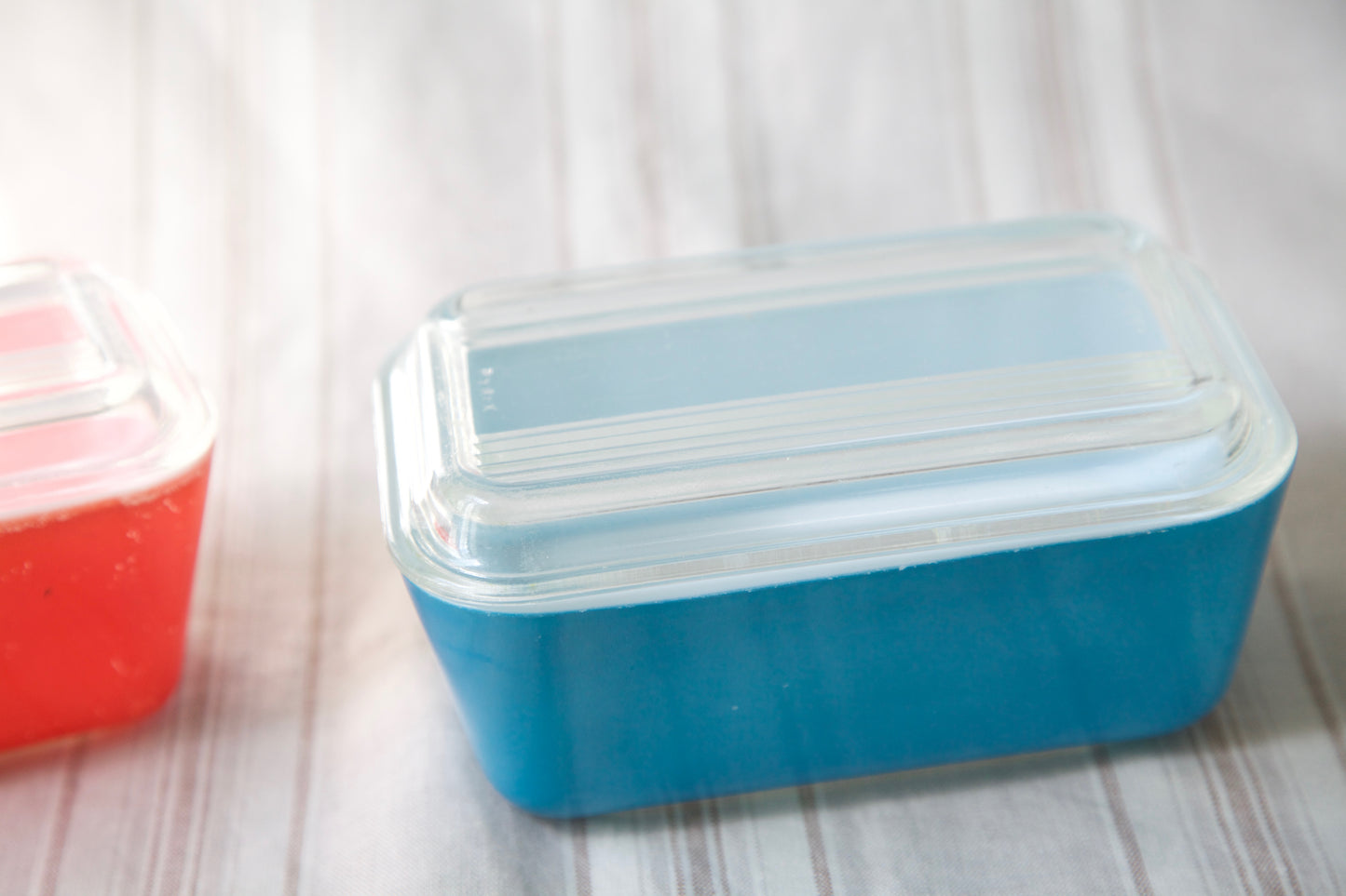 1940's Pyrex Refrigerator Set of 4 "Fridgies"- Primary