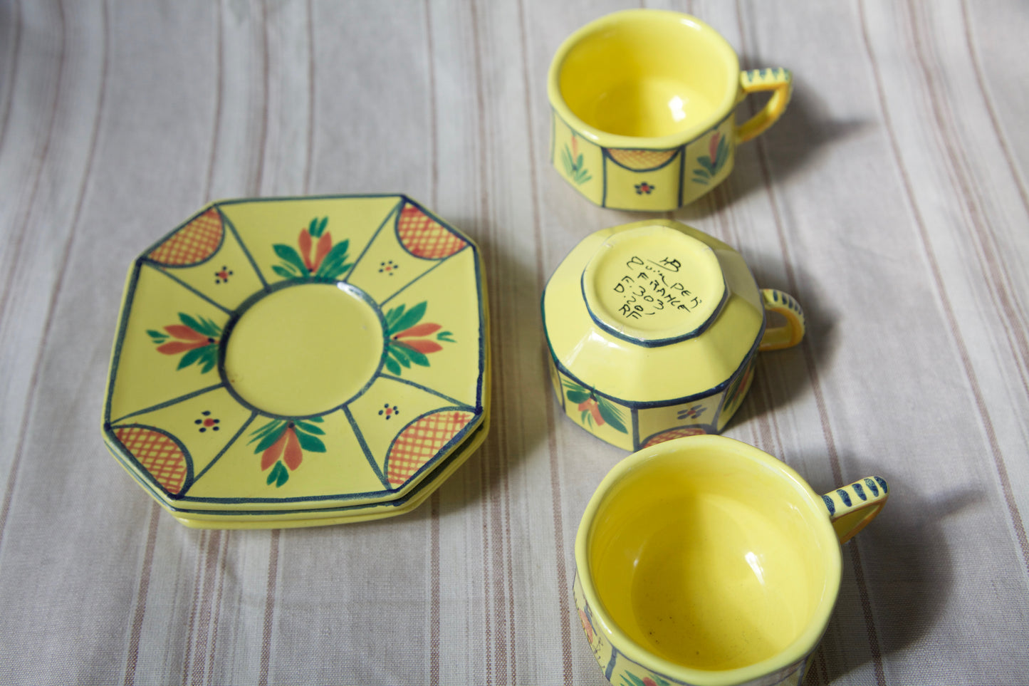 1970's Quimper- Woman Mug