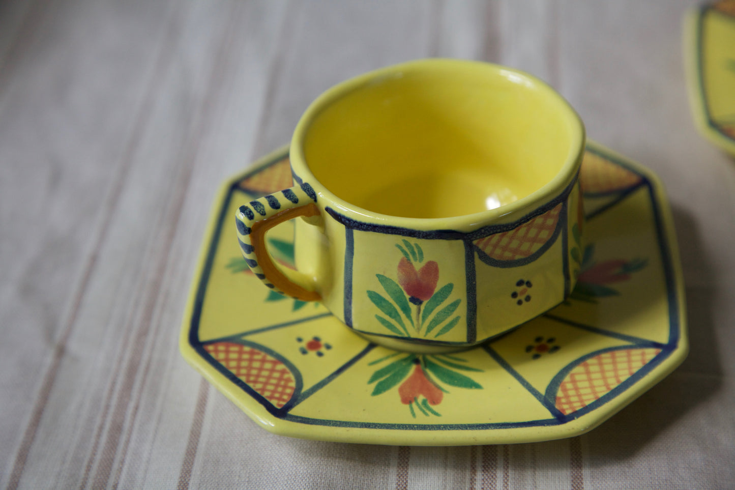 1970's Quimper- Woman Mug