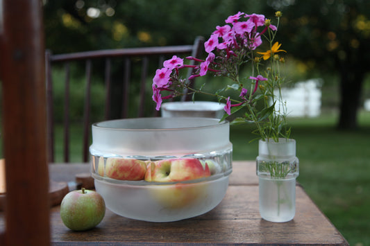 1970's Rosenthal Studio Line Fruit Bowl and Bud Vase