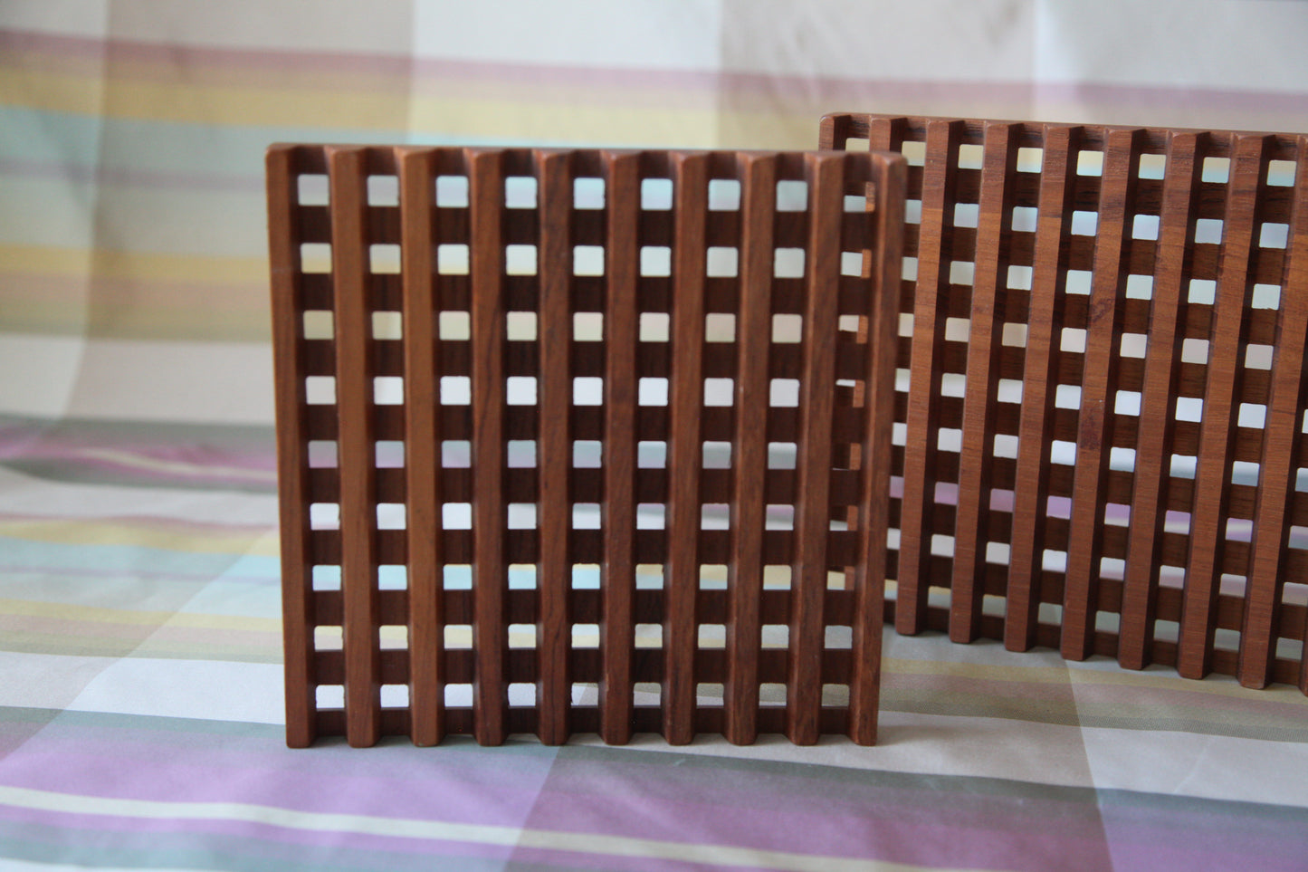 Vintage Dansk Reversible Trivets- Set of 3