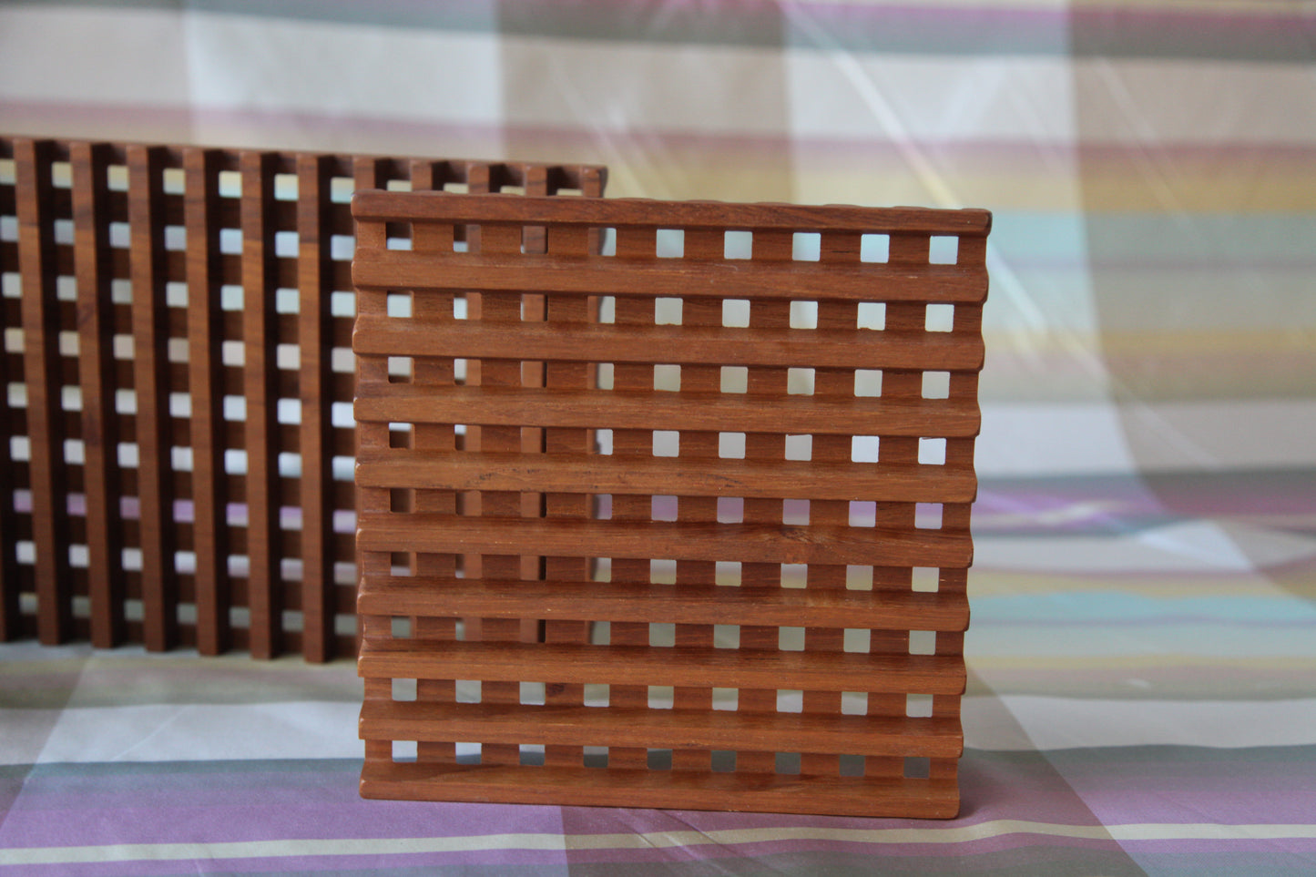 Vintage Dansk Reversible Trivets- Set of 3