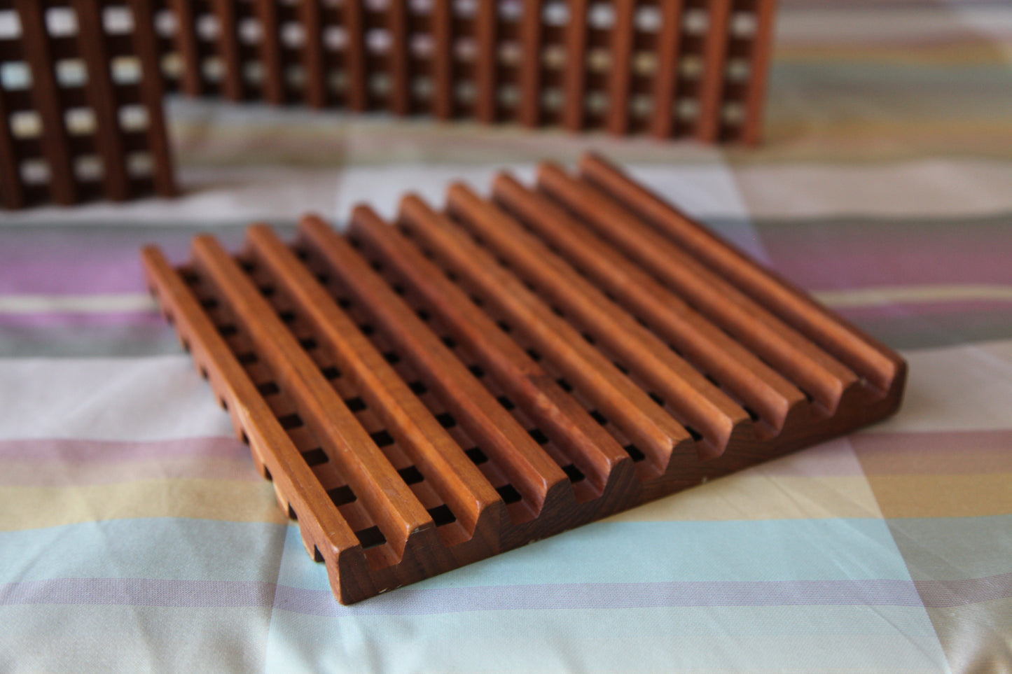Vintage Dansk Reversible Trivets- Set of 3