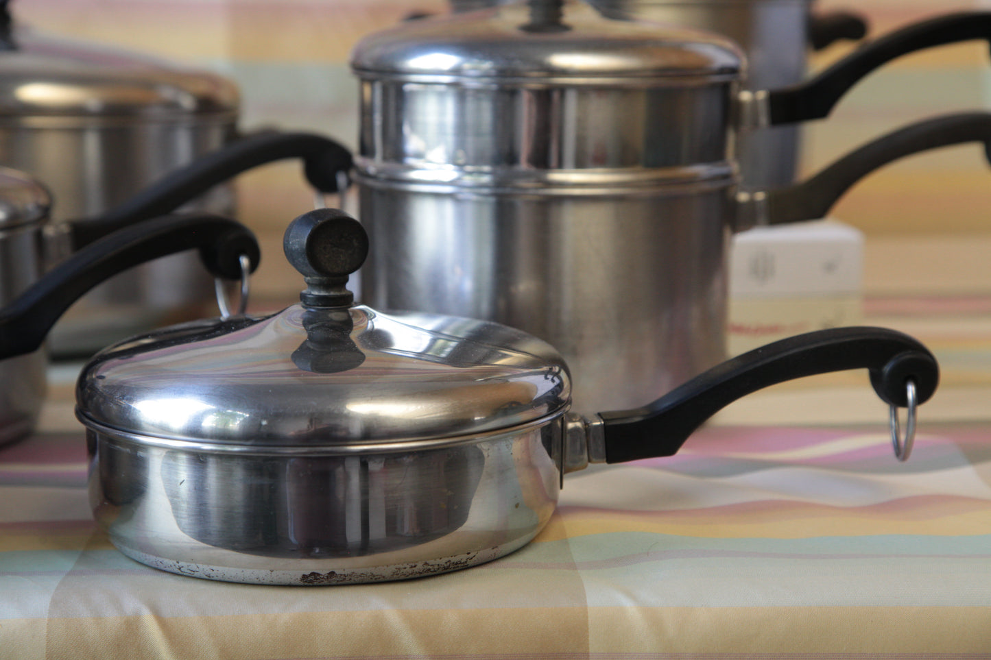 MCM Farberware Stainless Set- available individually