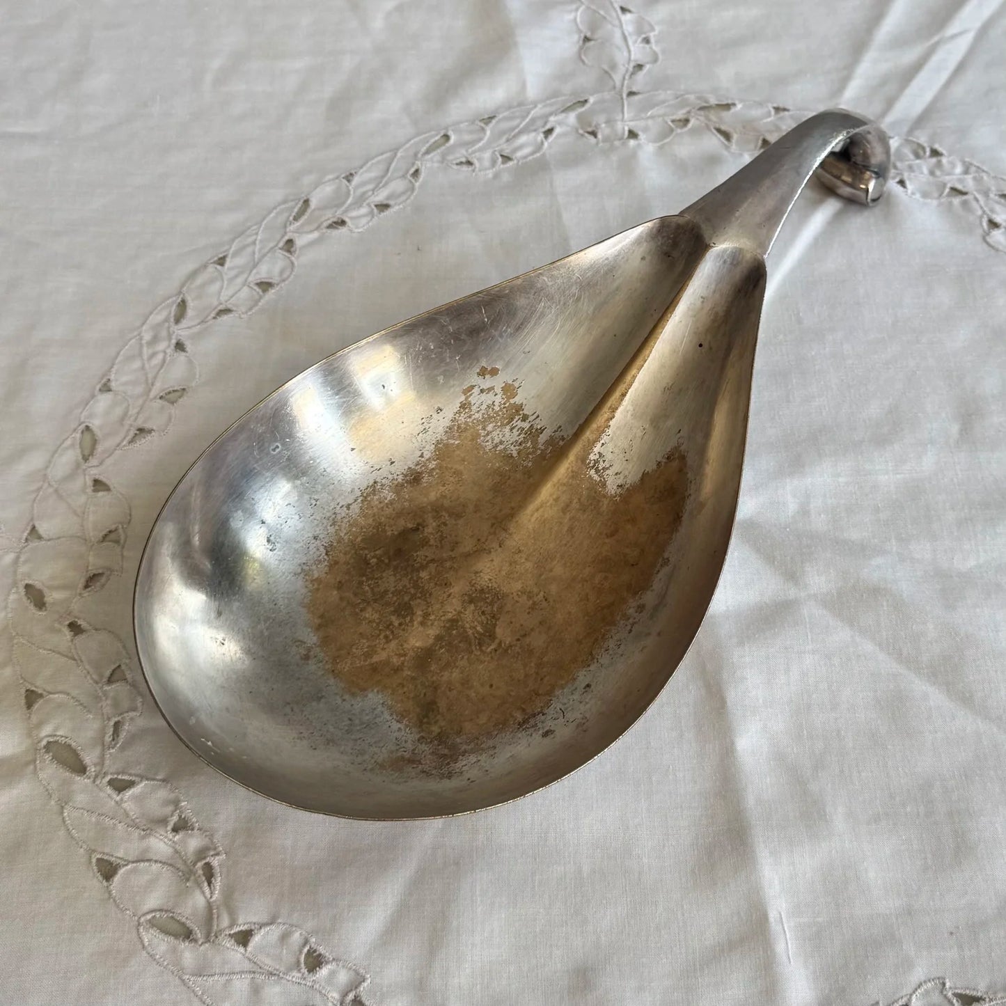Silver Plate Large Spoon Rest