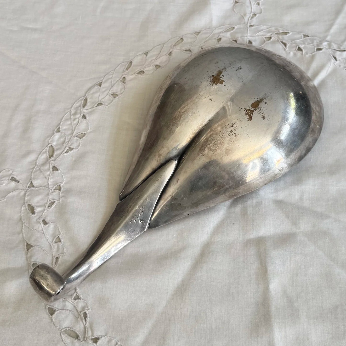 Silver Plate Large Spoon Rest