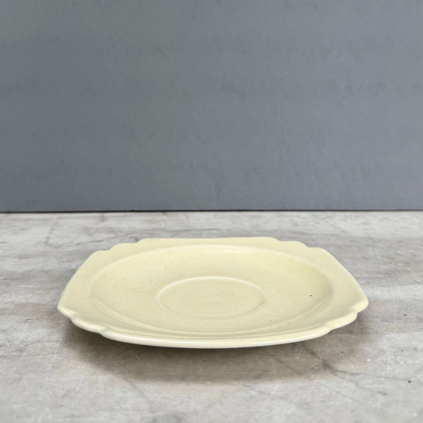 Butter Yellow Teacup & Saucer