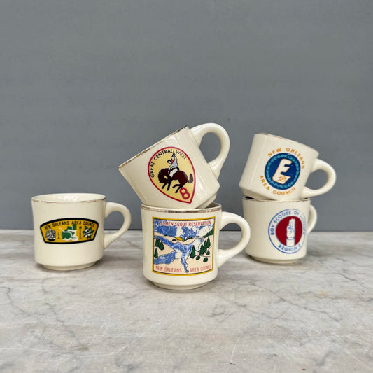 1960's/70's Boy Scouts Coffee Mugs