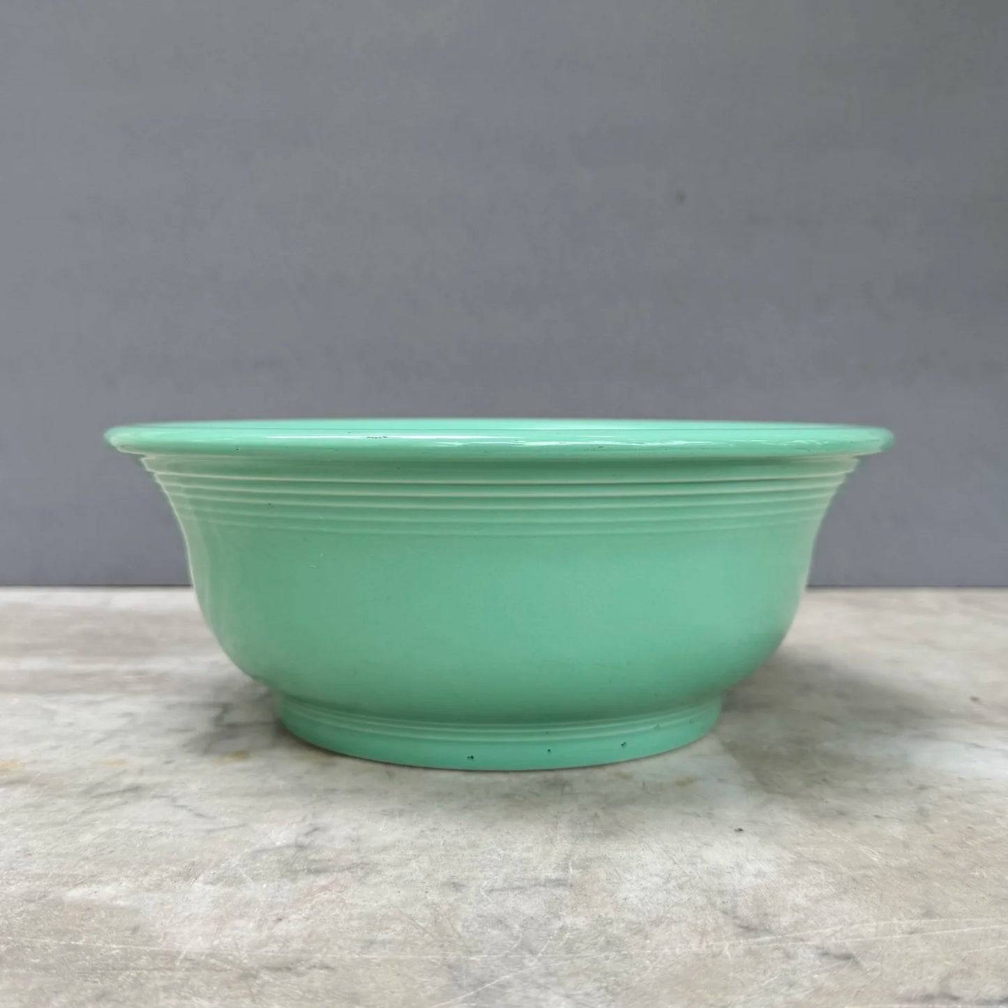 1980's 'Fiesta' Sea Mist Green Mixing Bowl