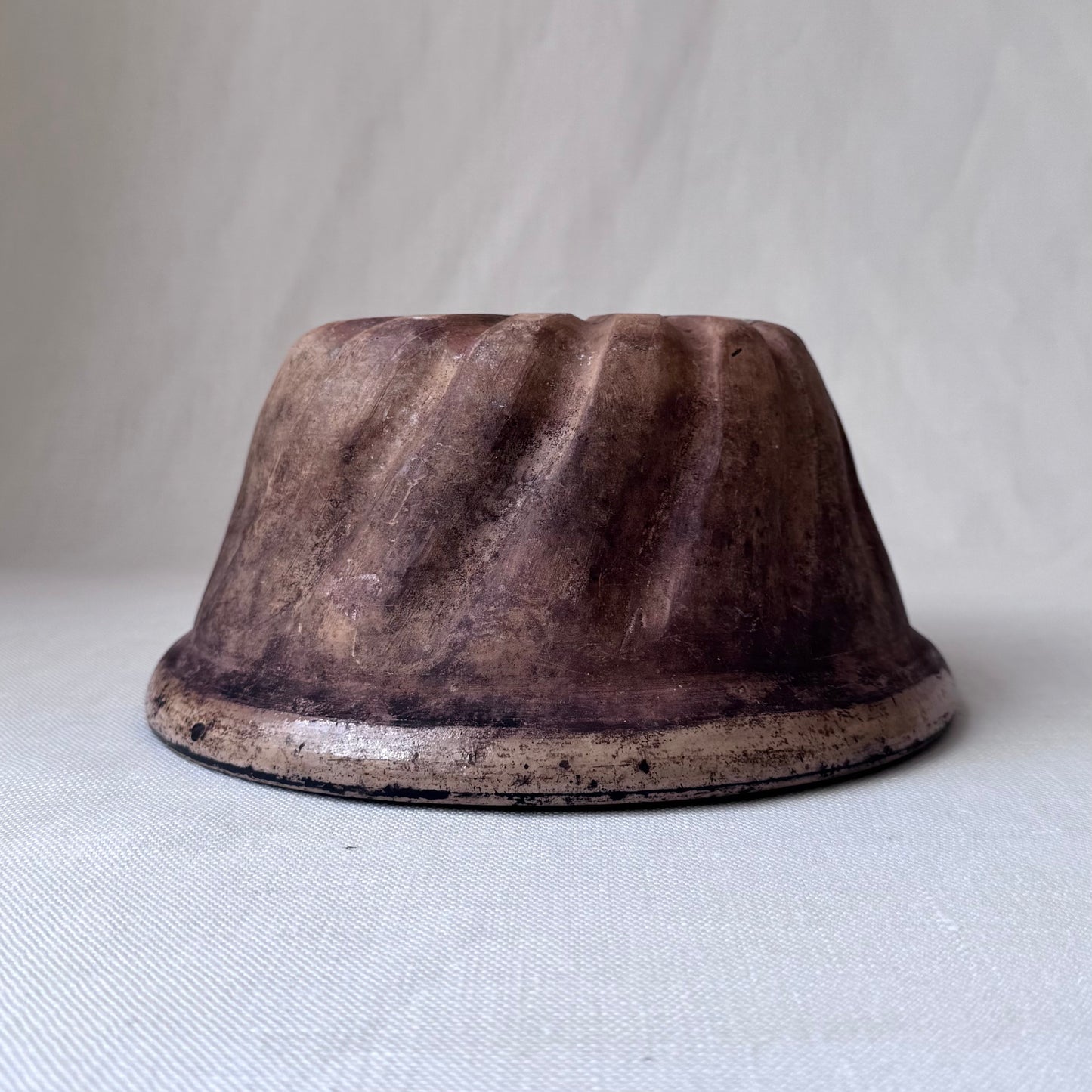 Antique Stoneware Bundt Pan