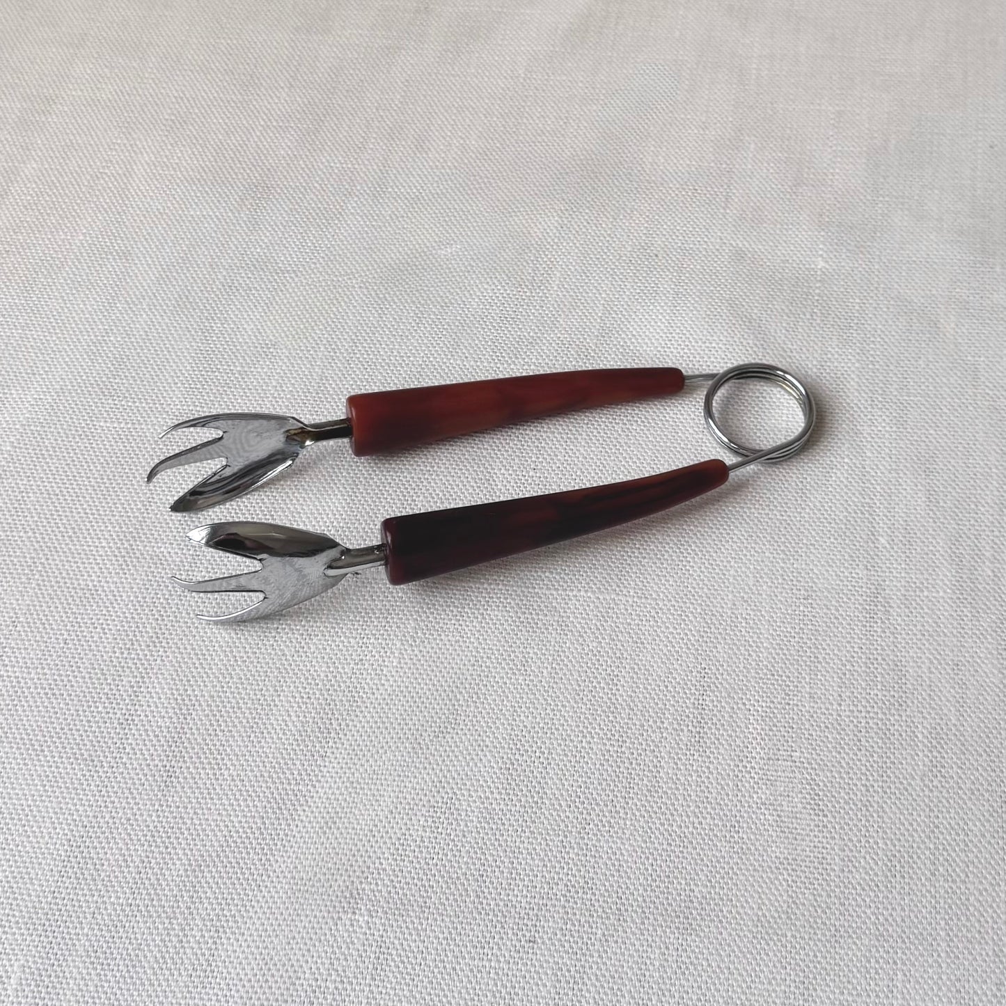 MCM Butterscotch Bakelite Ice Tongs