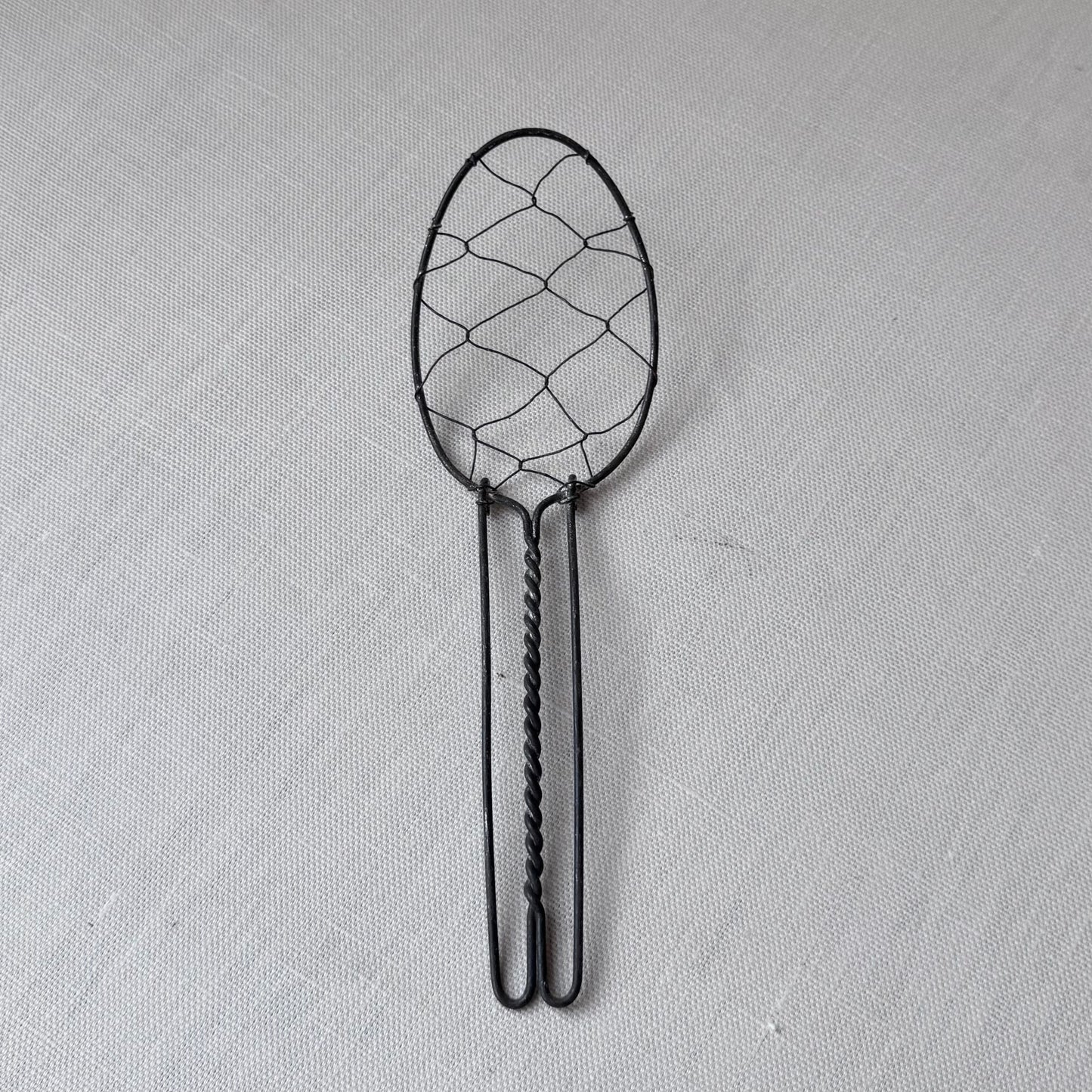 Antique Mesh Wire Strainer