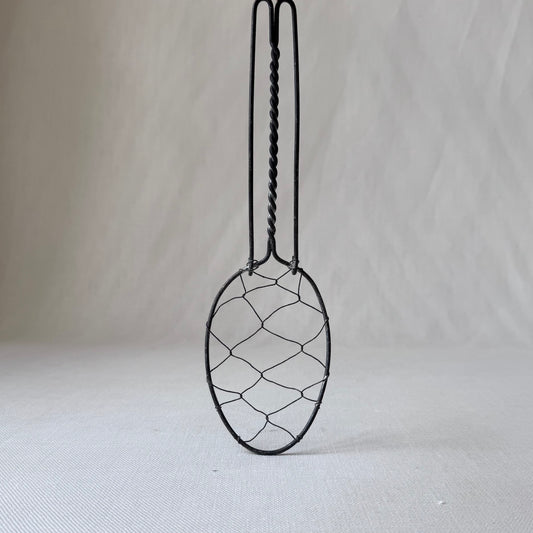 Antique Mesh Wire Strainer