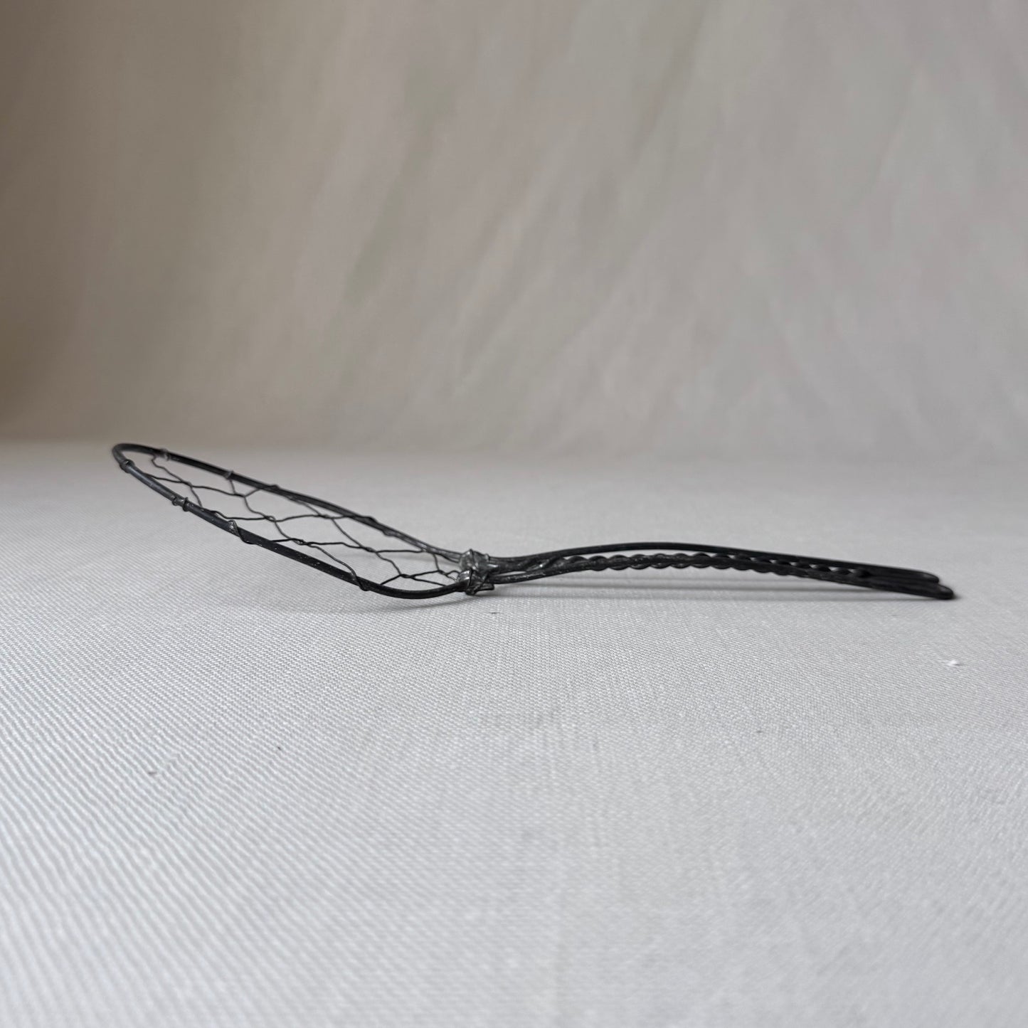 Antique Mesh Wire Strainer