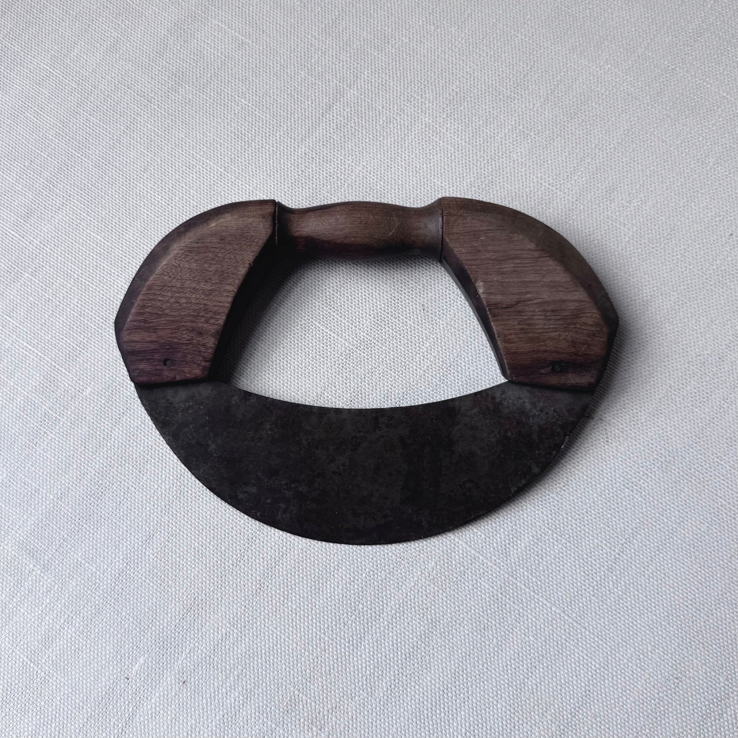 Antique Primitive Wooden Handle Chopper