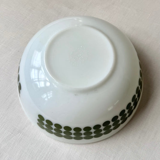 1960's 'Pyrex' Green Dot Mixing Bowl