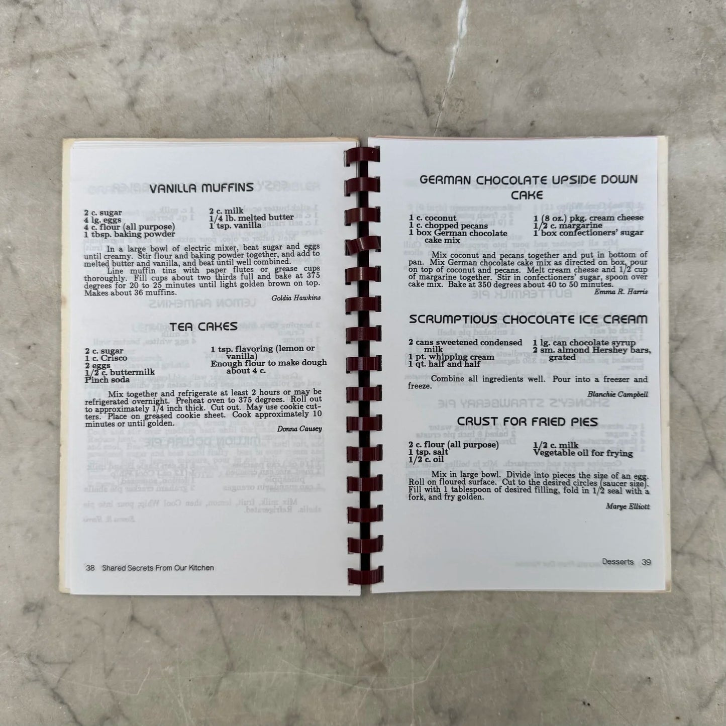 'Shared Secrets' Cookbook