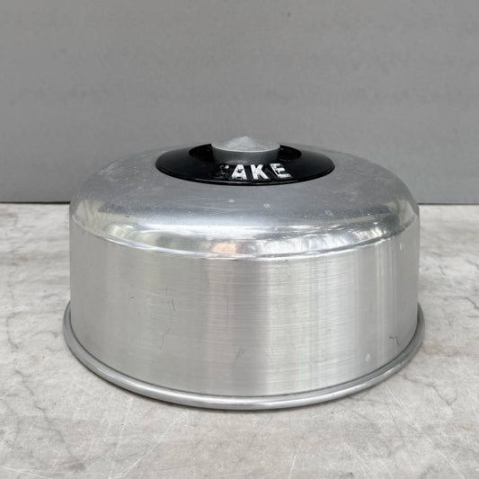 MCM 'Cake' Aluminum Cloche