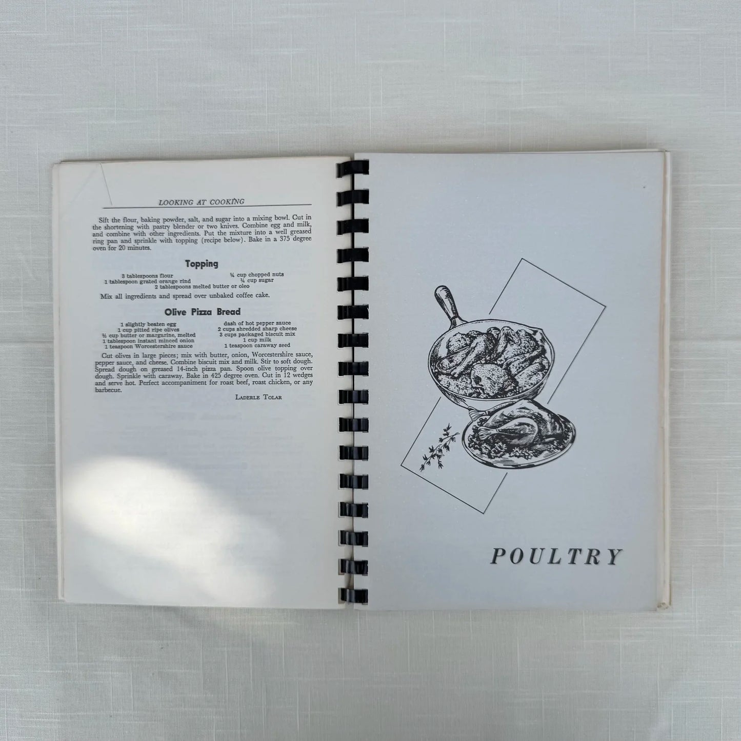 1960's 'Looking To Cooking' Cookbook