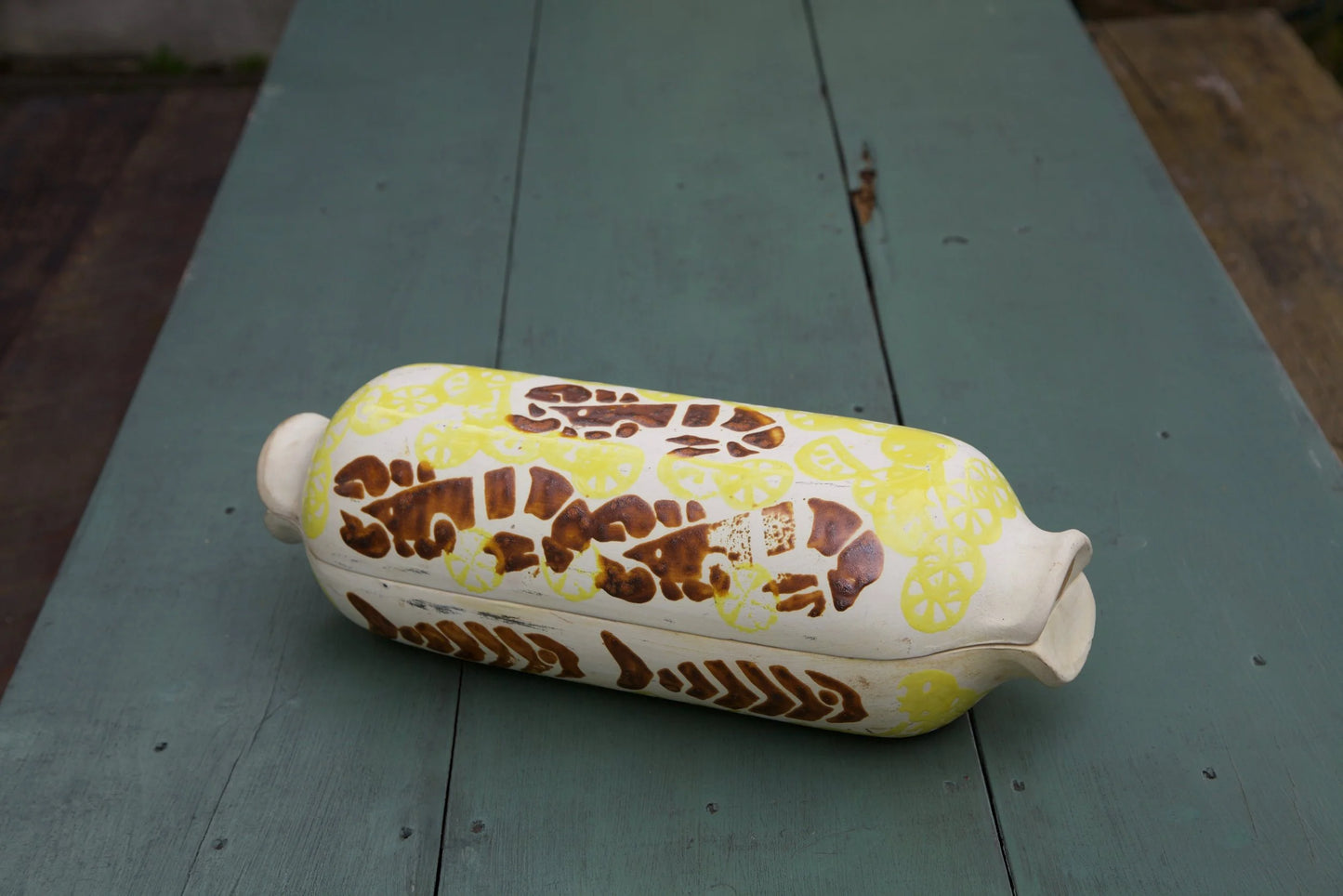 1970's Terracotta Fish Poacher