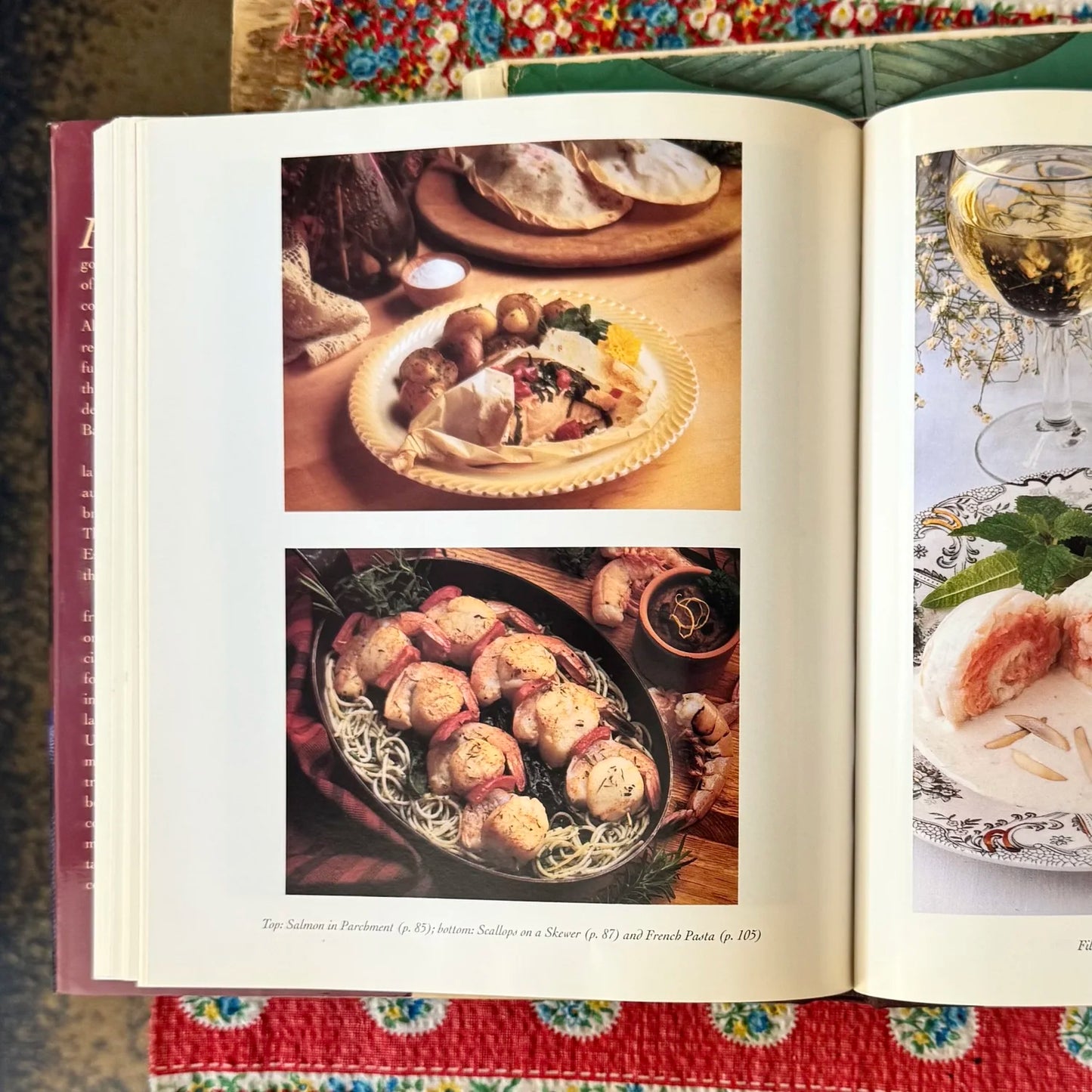 Vintage 'From A French Country Kitchen' La Madeleine Cookbook