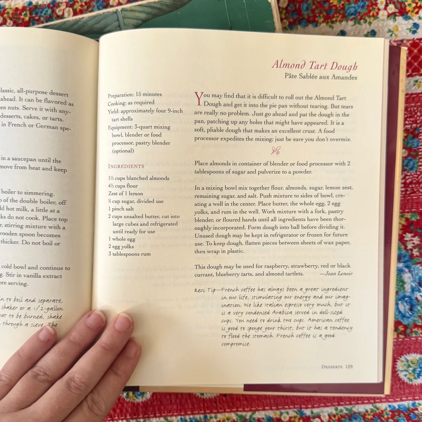 Vintage 'From A French Country Kitchen' La Madeleine Cookbook