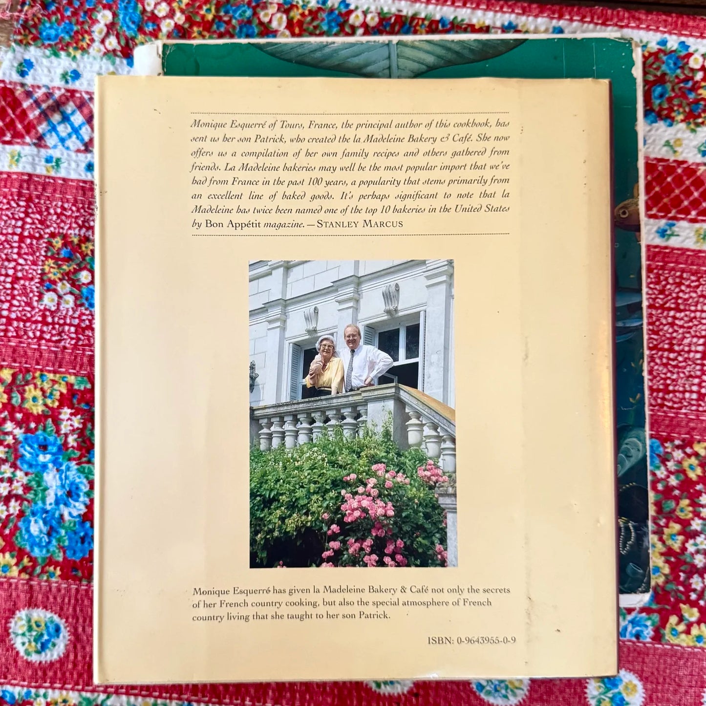 Vintage 'From A French Country Kitchen' La Madeleine Cookbook