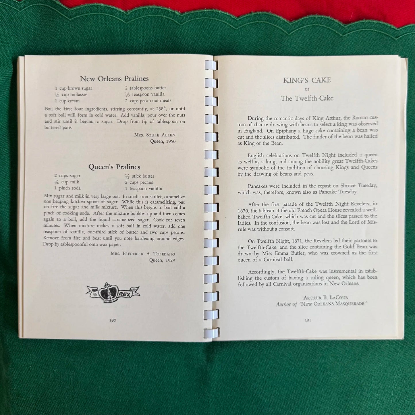 'Carnival of Recipes to a King's Taste' Cookbook