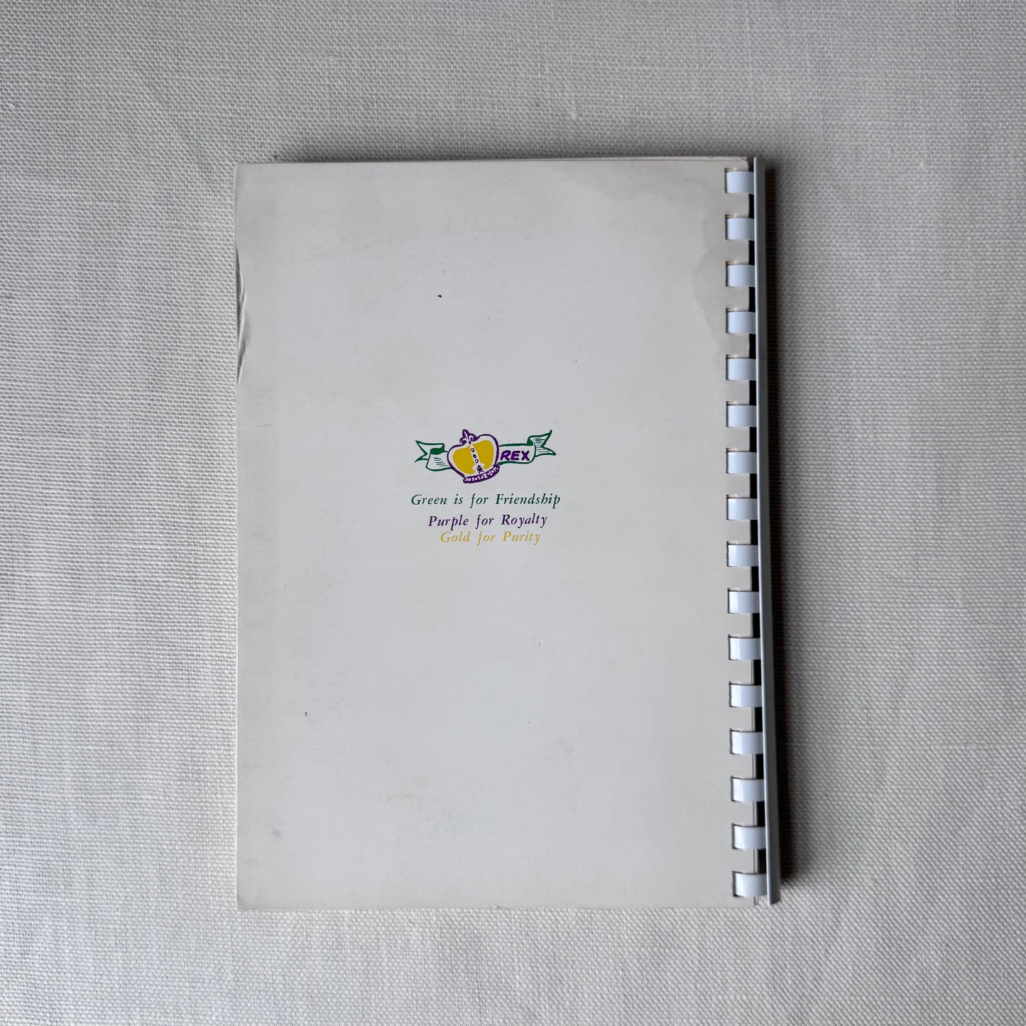 Vintage 'Carnival of Recipes to a King's Taste' Cookbook