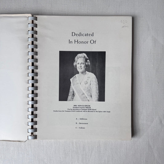 'Tamassee Dar School' Cookbook
