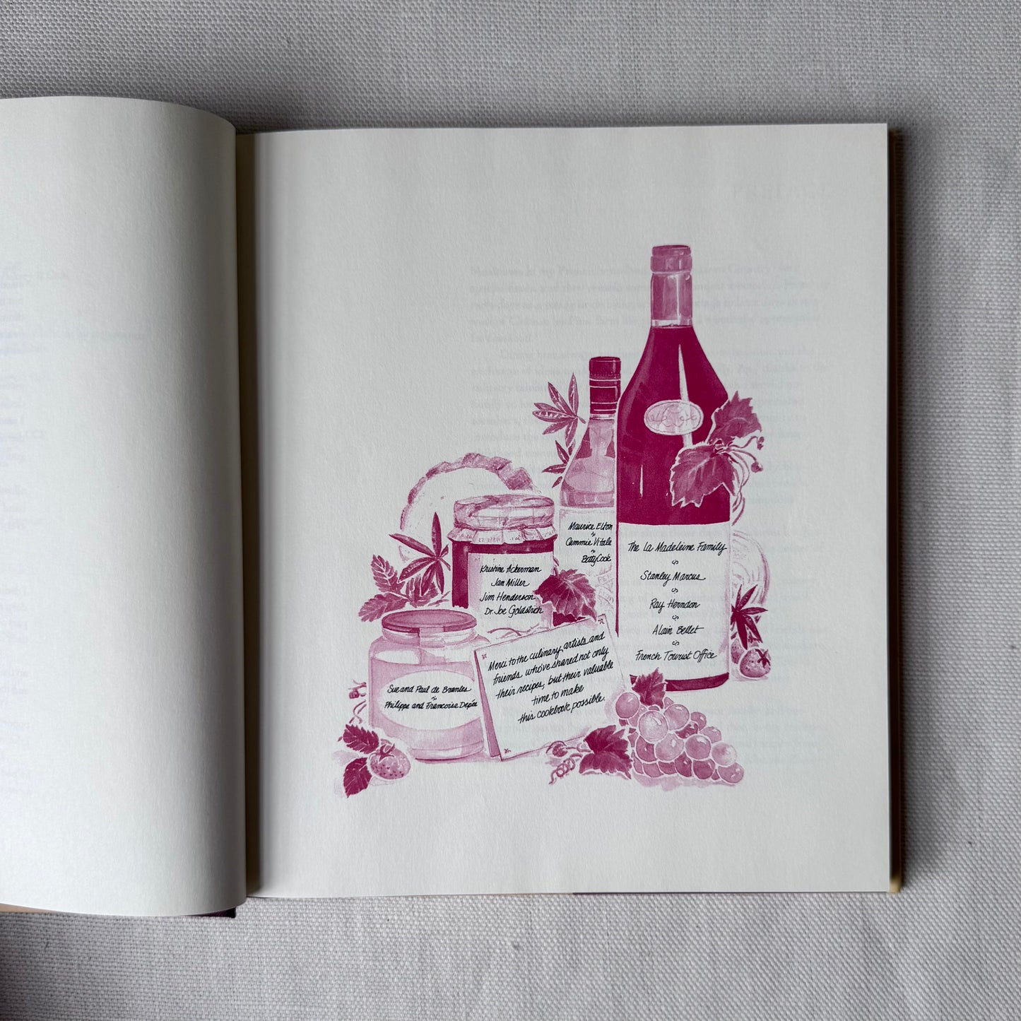 Vintage 'From A French Country Kitchen' La Madeleine Cookbook