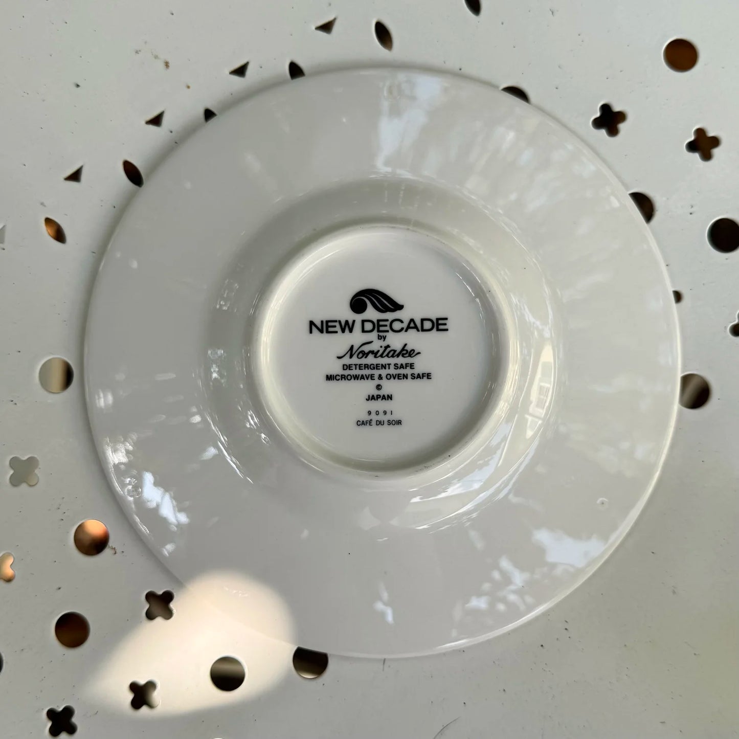 1980's 'Noritake' Cafe du Soir Cup & Saucer Set