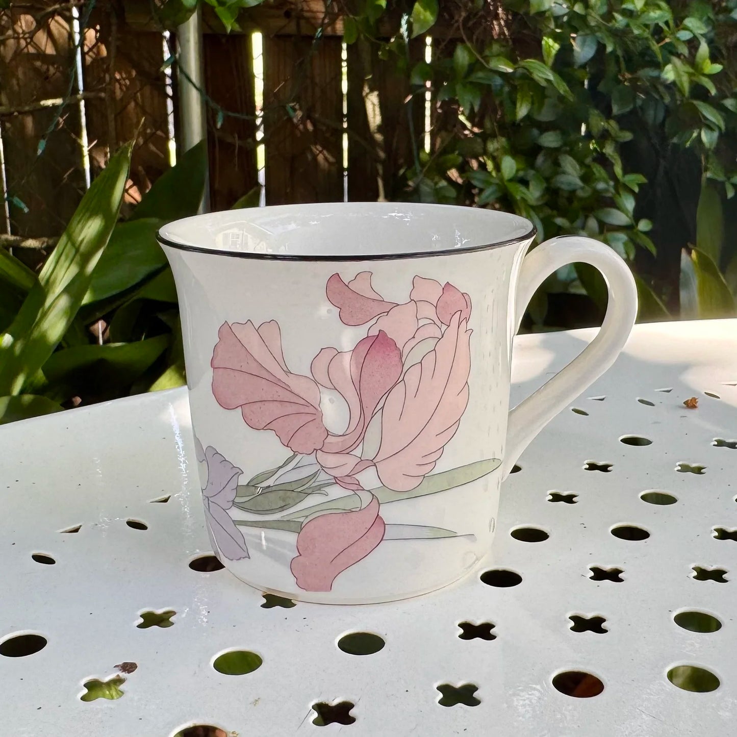 1980's 'Noritake' Cafe du Soir Cup & Saucer Set