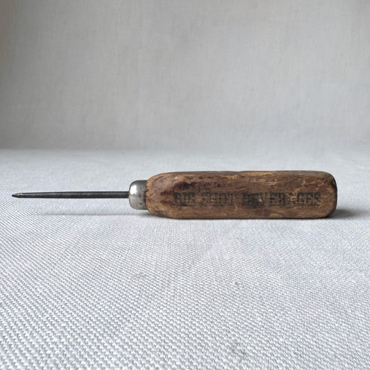 Big Shot Wooden Handled Ice Pick