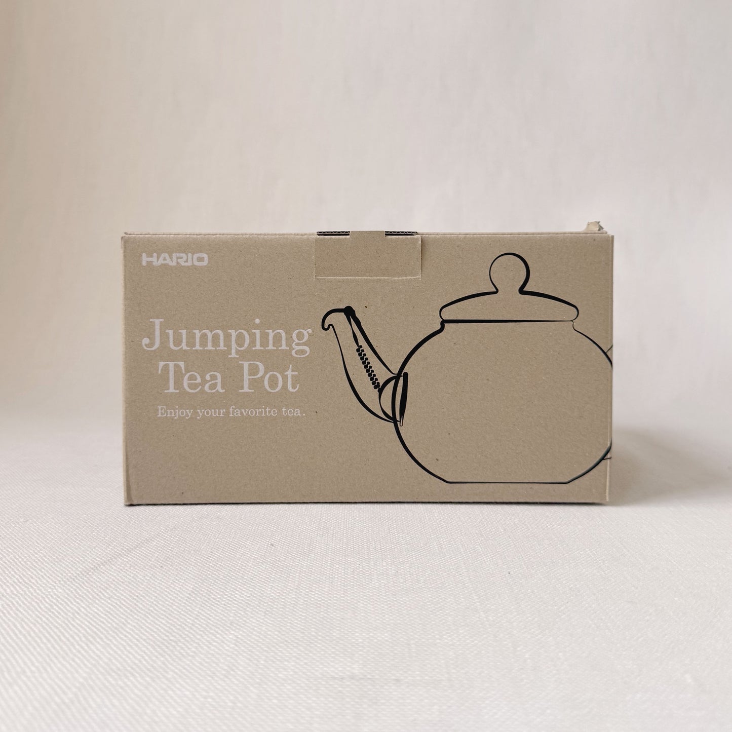 New - Jumping Glass Tea Pot