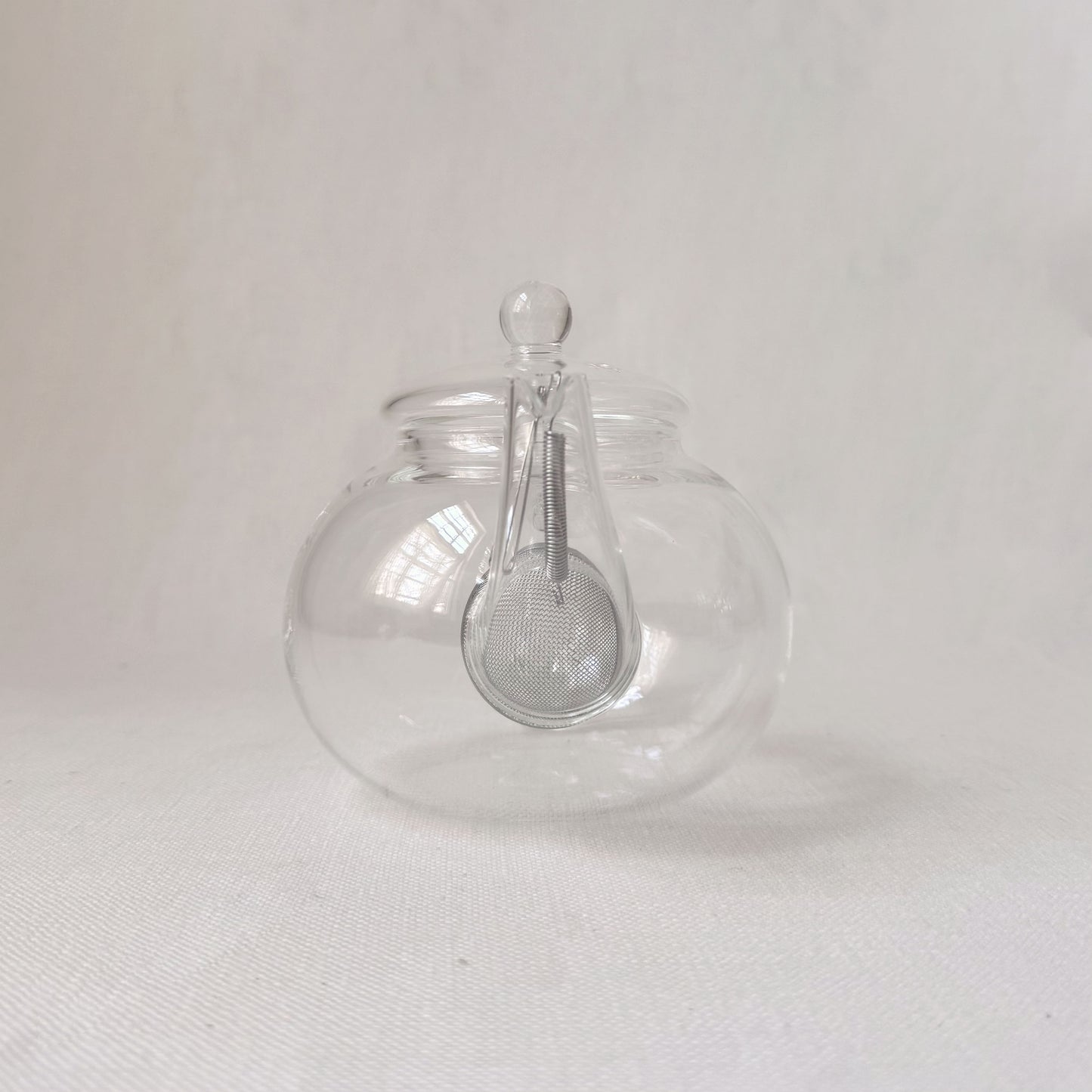 New - Jumping Glass Tea Pot