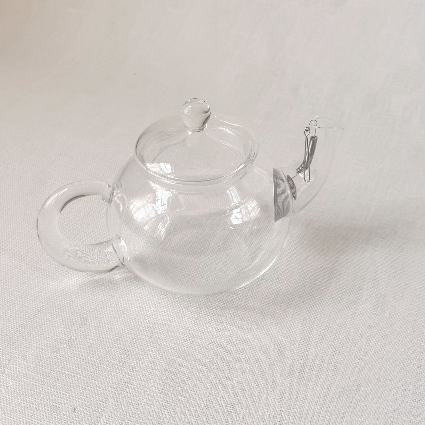 New - Jumping Glass Tea Pot