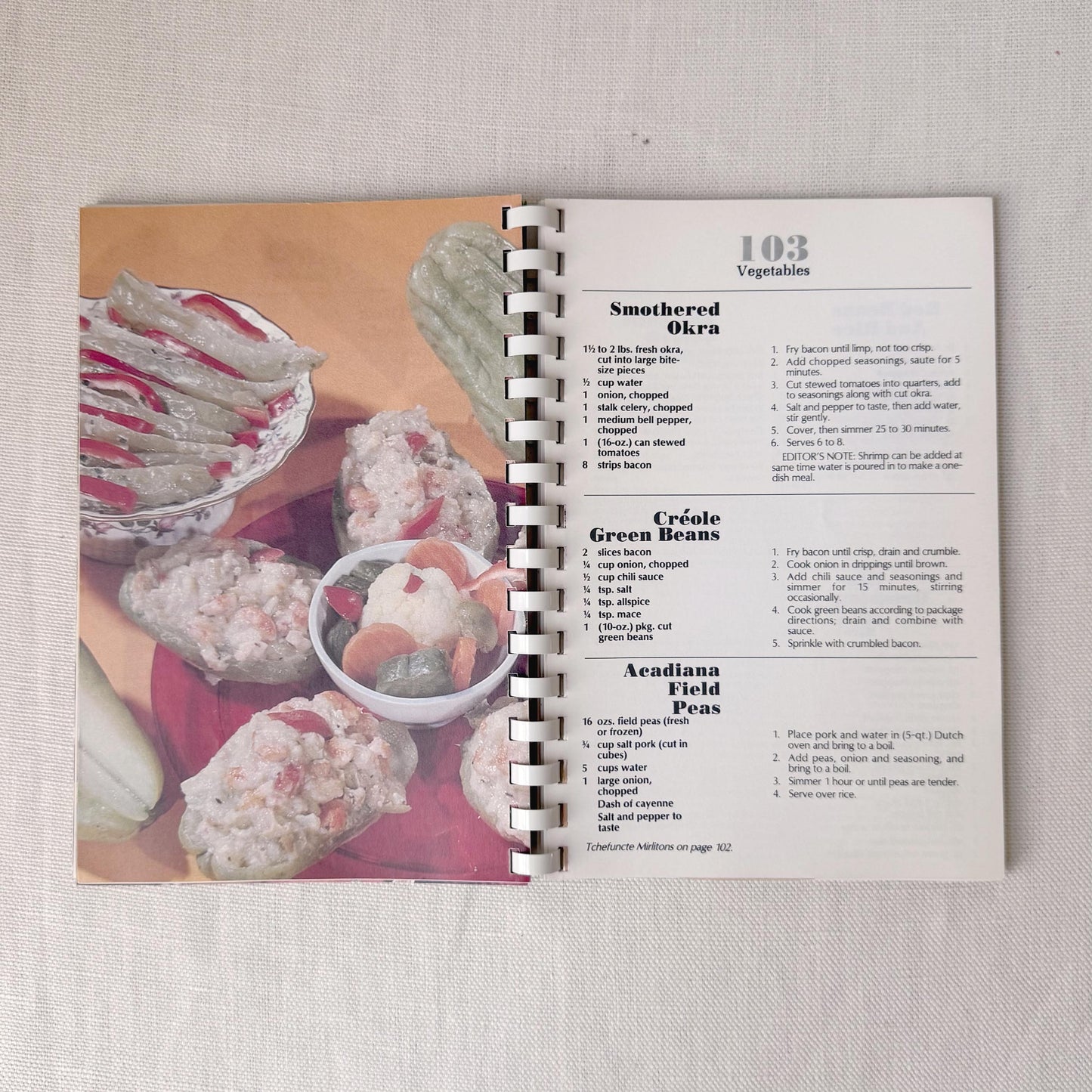 1980's 'Louisiana Largesse' Cookbook