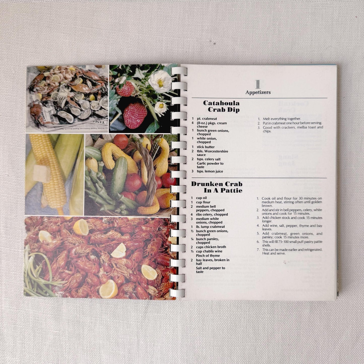 1980's 'Louisiana Largesse' Cookbook