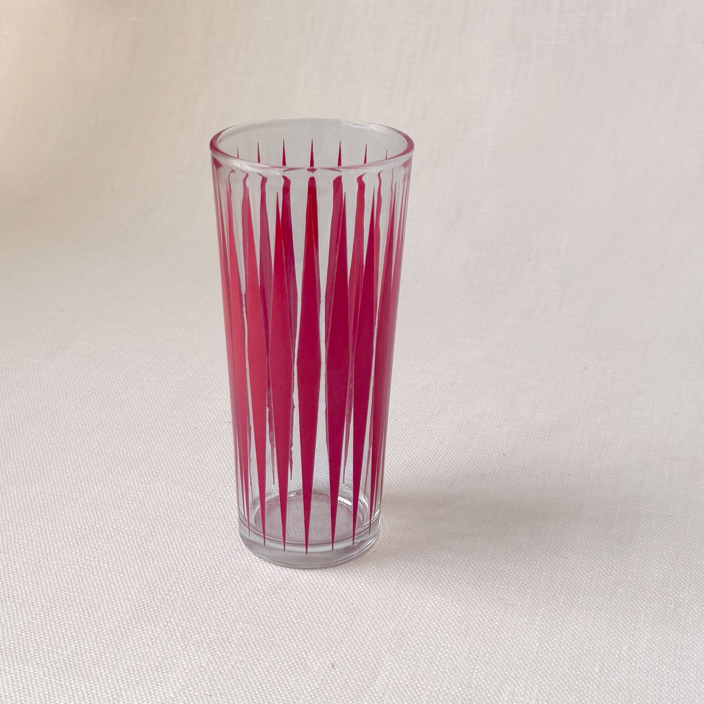 1950's MCM Tom Collins 'Atomic Stripe' Highball Glasses