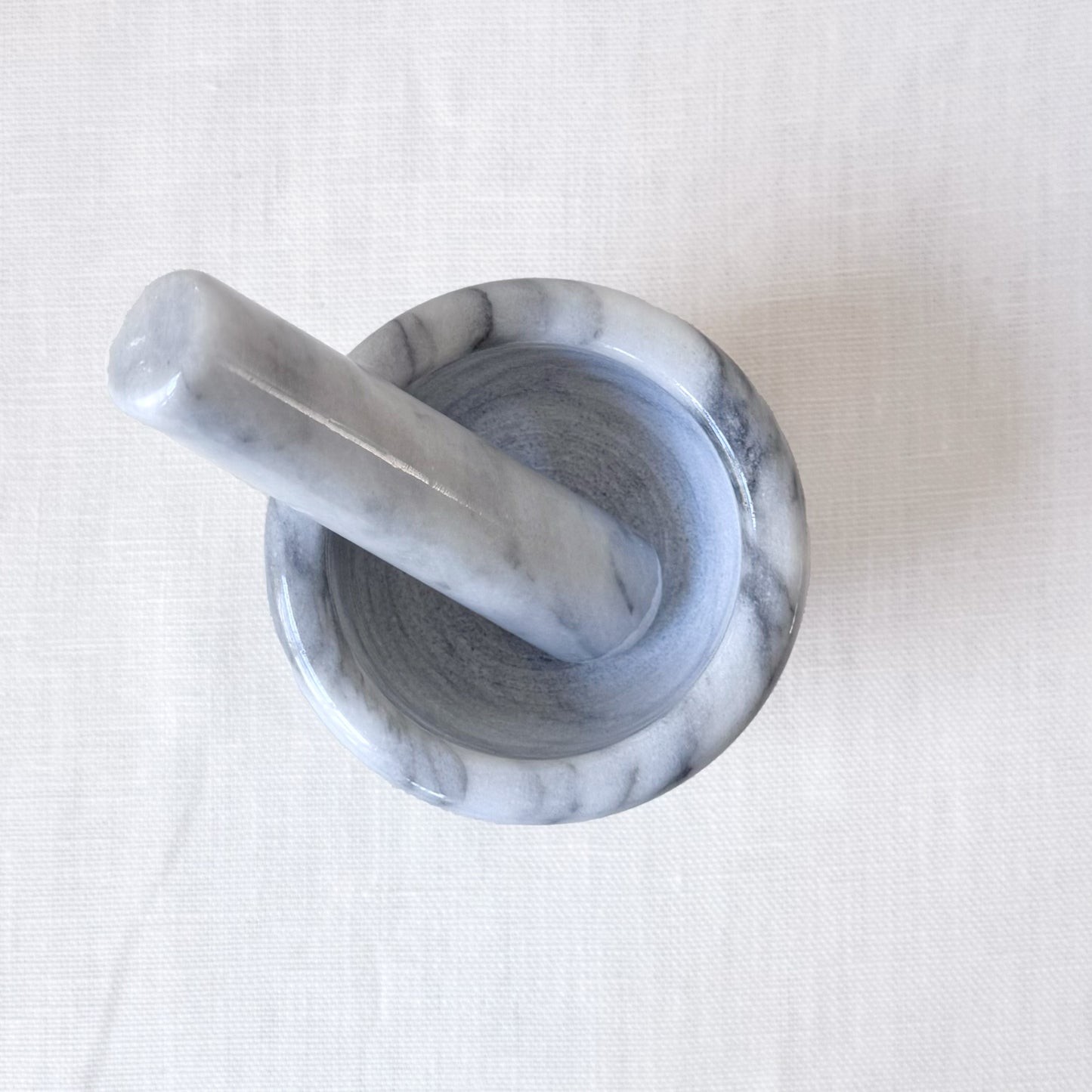 New - Marble Mortar & Pestle