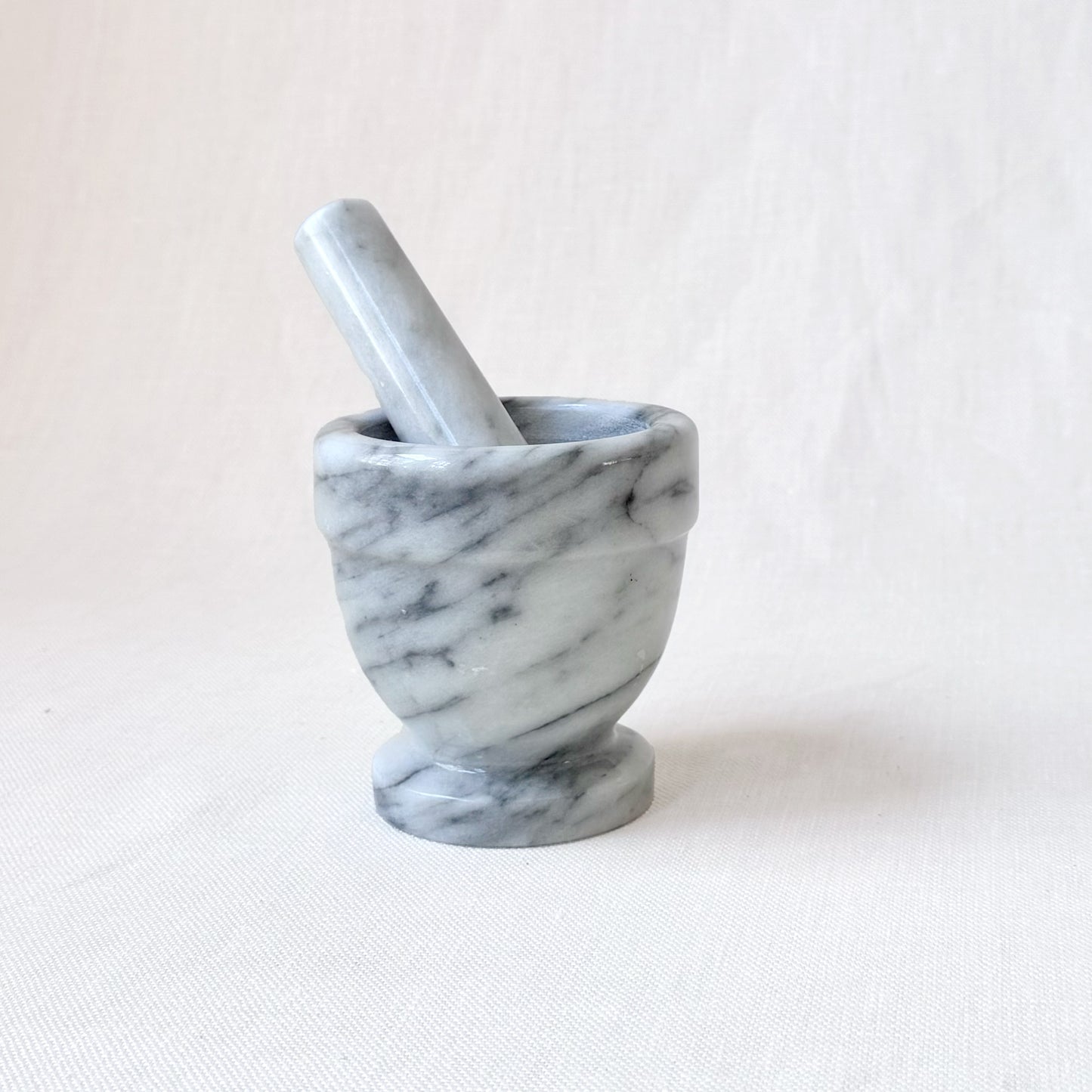 New - Marble Mortar & Pestle