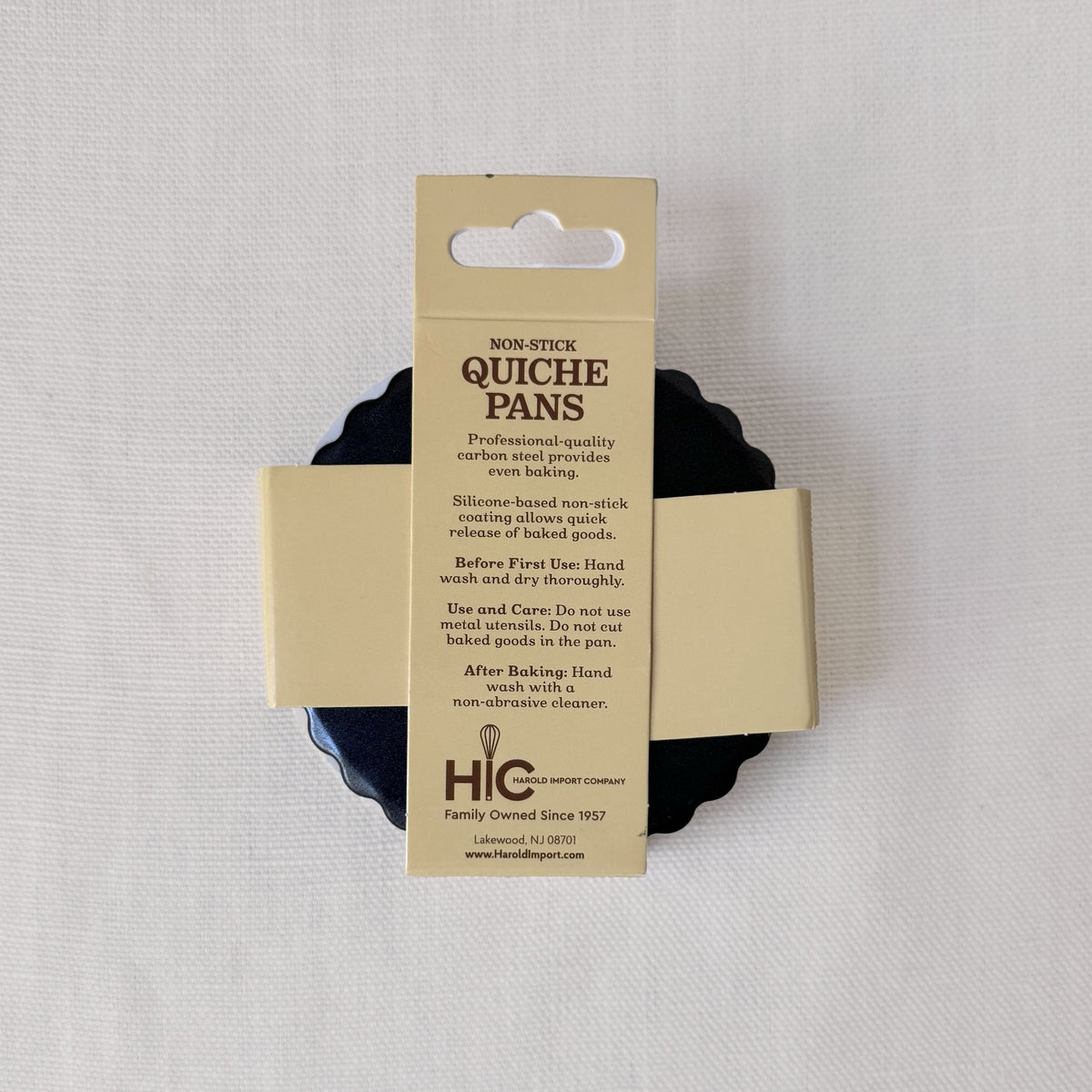 New Mini Quiche/Tart Pan Set of 4