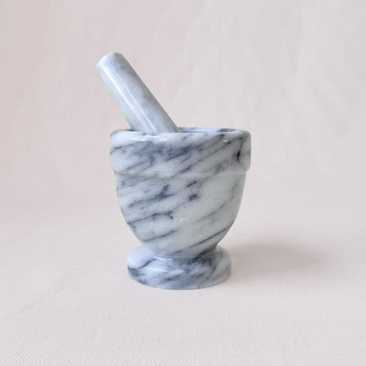 New Marble Mortar & Pestle
