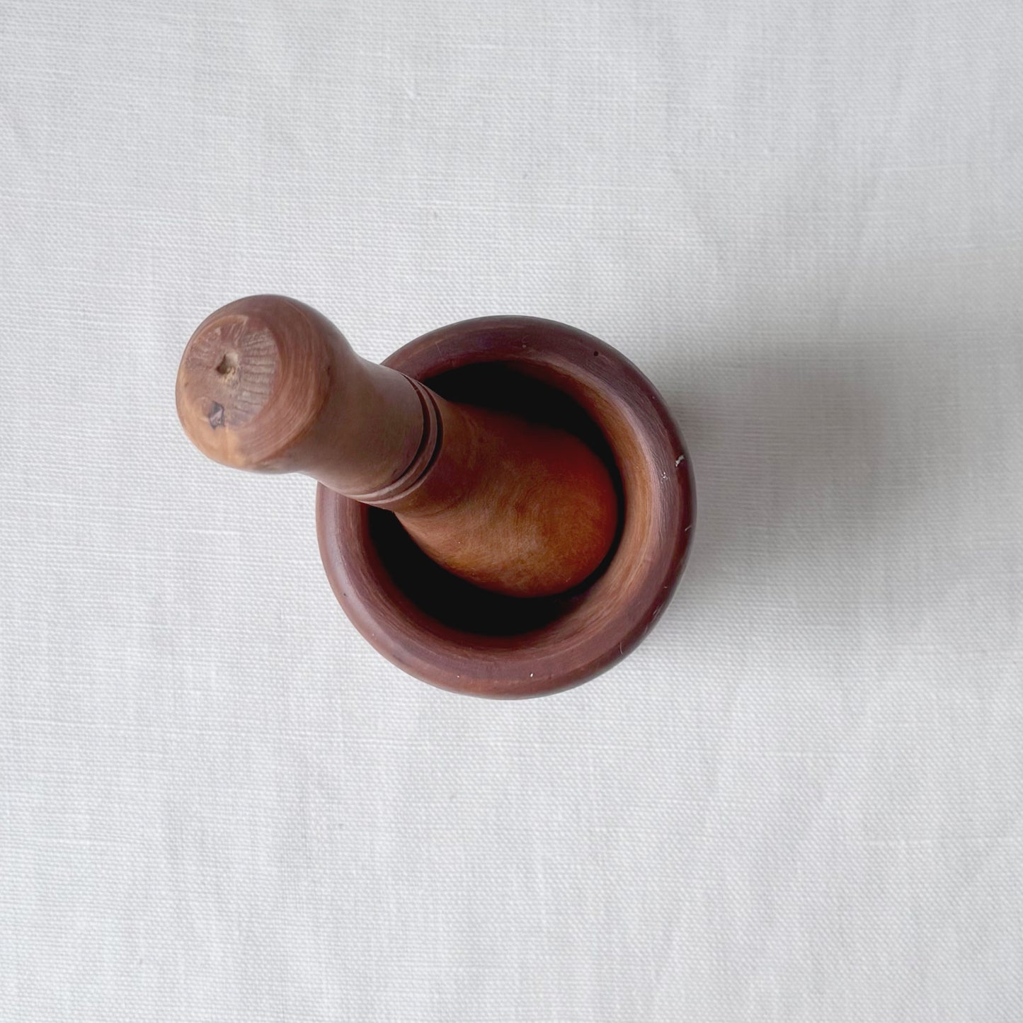 Wooden Mortar & Pestle