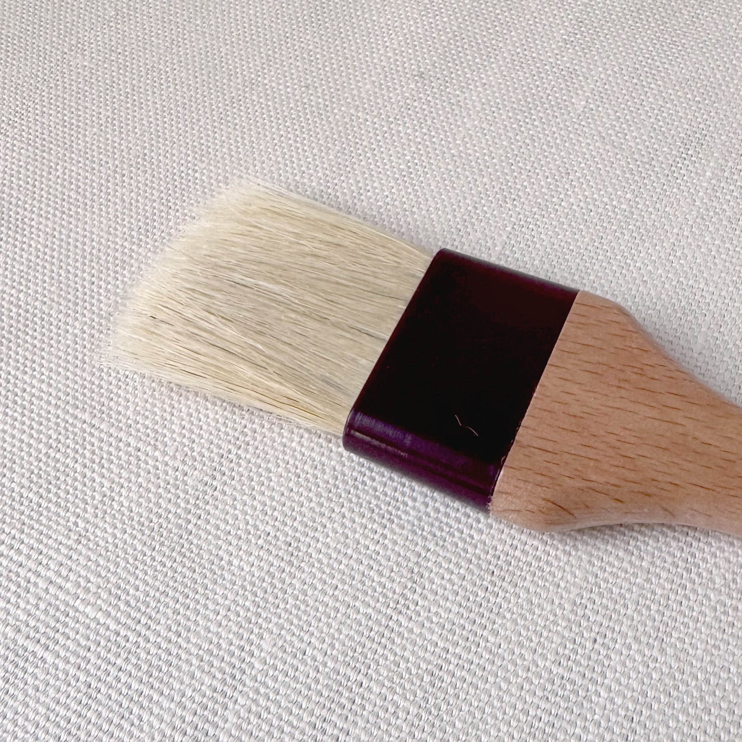 New Natural Bristle Ferrule Pastry Brush 1.5"