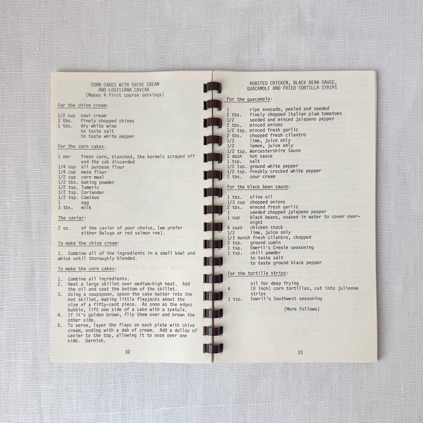 1992 'New Orleans Charity For Children' Cookbook